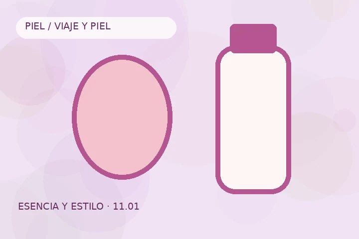 Composición complementaria para Cómo cuidar la piel en viajes