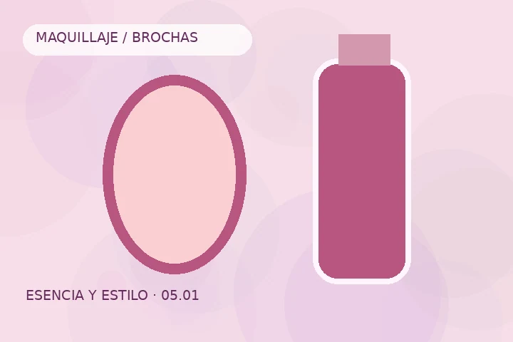 Composición complementaria para Cómo limpiar brochas de maquillaje