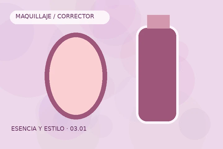 Composición complementaria para Corrector de ojeras para principiantes