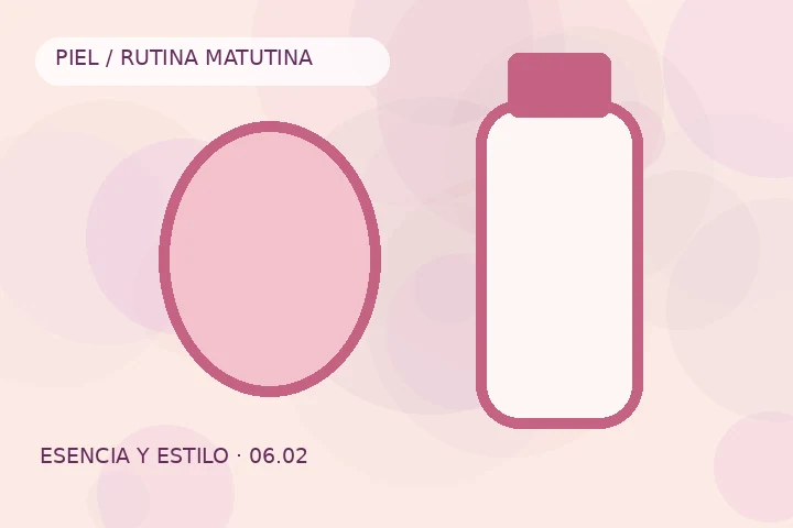 Detalle visual de Antes de empezar con rutina matutina