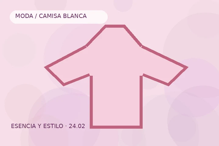 Detalle visual de Antes de empezar con camisa blanca